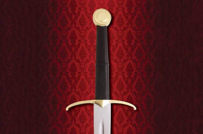 Épée De Combat Massive époque Guerre Civile - Avec Garde D - Collection Militaria