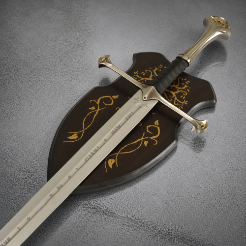 Épée Inspirée d'Andúril d'Aragorn (Version Tranchante)