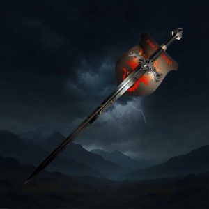 Épée inspirée de Blackfyre dans Game of Thrones