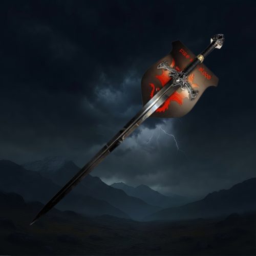 Épée inspirée de Blackfyre dans Game of Thrones