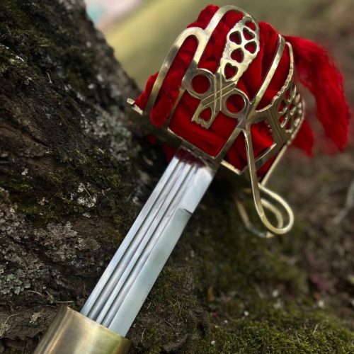 Épée large écossaise avec garde en laiton