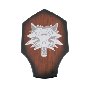 Support en bois mural inspiré de The Witcher