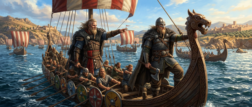 Bjorn Côtes-de-Fer : le viking qui a poussé les drakkars jusqu’en Méditerranée