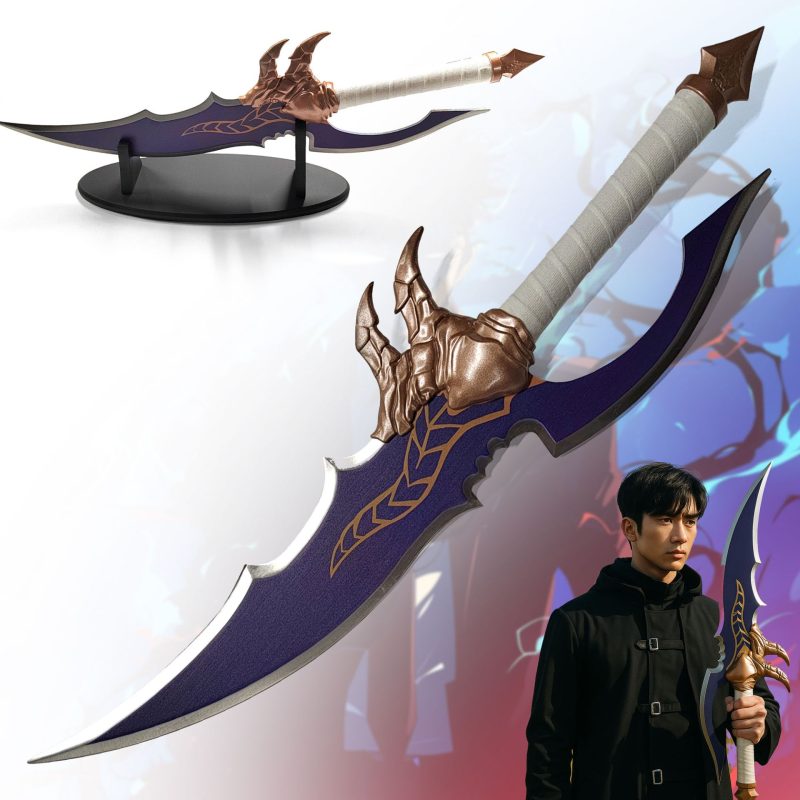 Épée inspirée du Croc Venimeux de Kasaka – Sung Jin-Woo (Solo Leveling) — vue 1