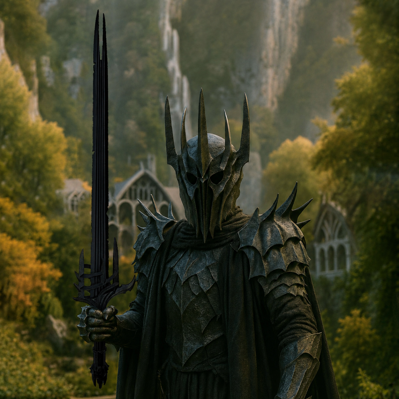 Épée inspirée de Sauron — vue 4