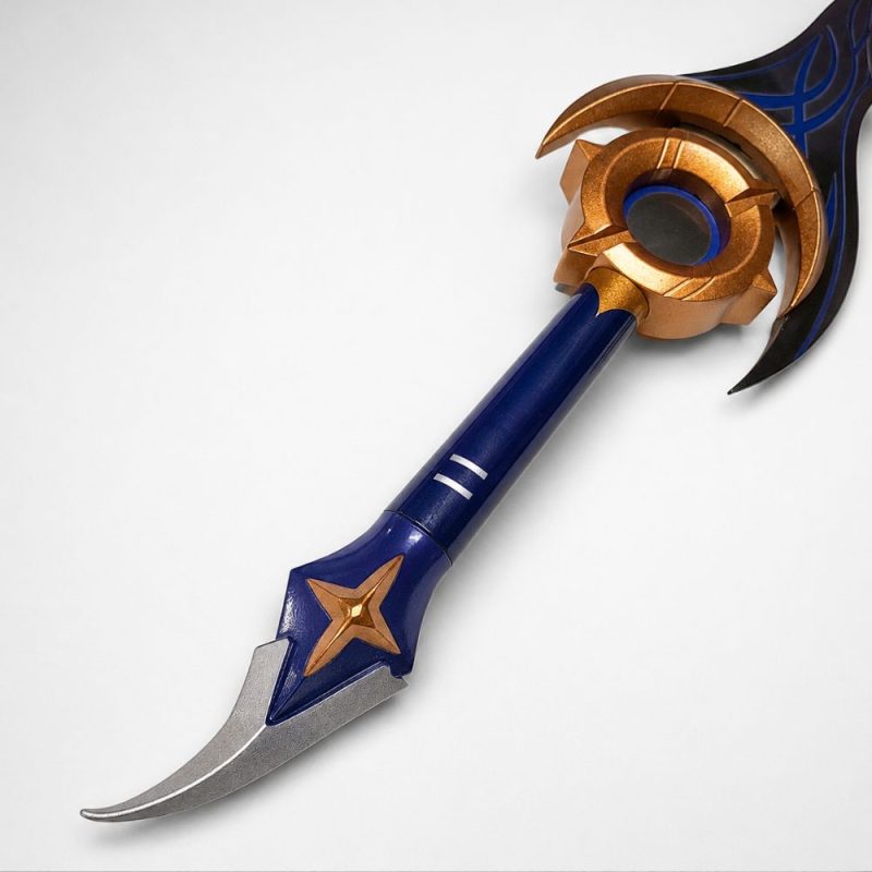 Épée inspirée de la Lame Nocturne Moon Shadow Argentée (Solo Leveling) — vue 1