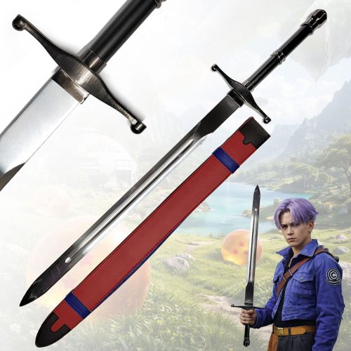 Épée inspirée de Future Trunks, avec fourreau de dos portable
