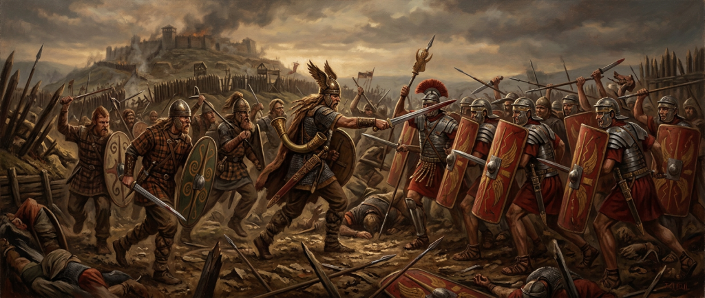 bataille celte romaine Vercingétorix Alésia chute civilisation celtique