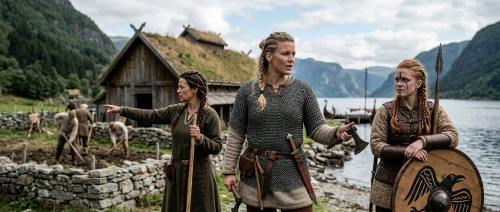 Femmes vikings : guerrières, cheffes et propriétaires terriennes: la vérité qui dépasse la fiction