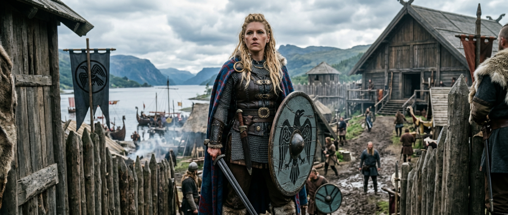 Judith figure féminine emblématique série Vikings symbole émancipation