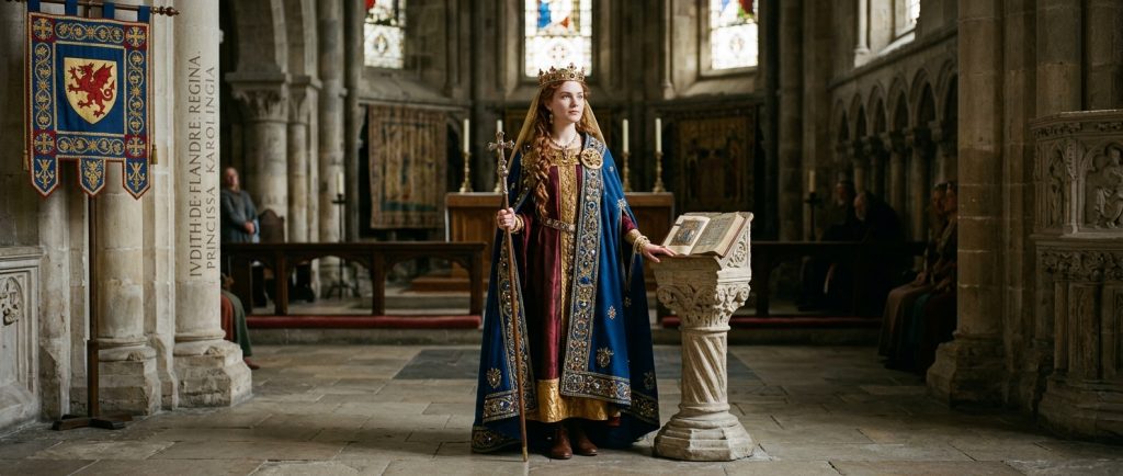 Judith de Flandre princesse carolingienne et reine du Wessex