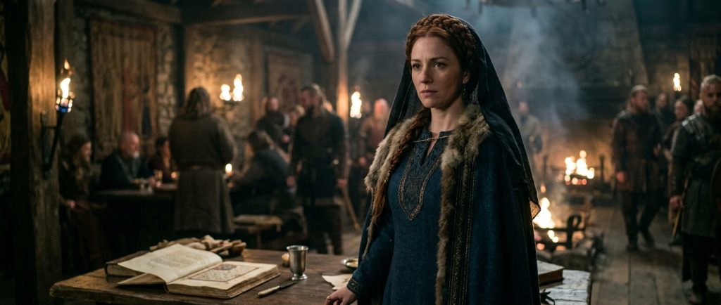 Judith dans Vikings : l’histoire cachée de la princesse anglo-saxonne la plus ambiguë de la série