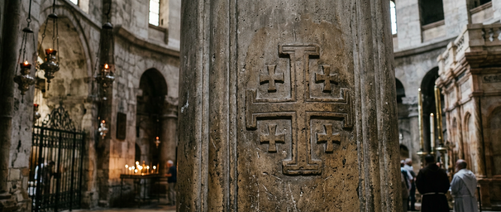 Croix de Jérusalem : l’histoire fascinante du symbole ultime des croisés