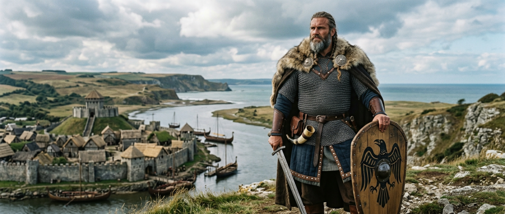 Rollo chef viking premier duc de Normandie historique